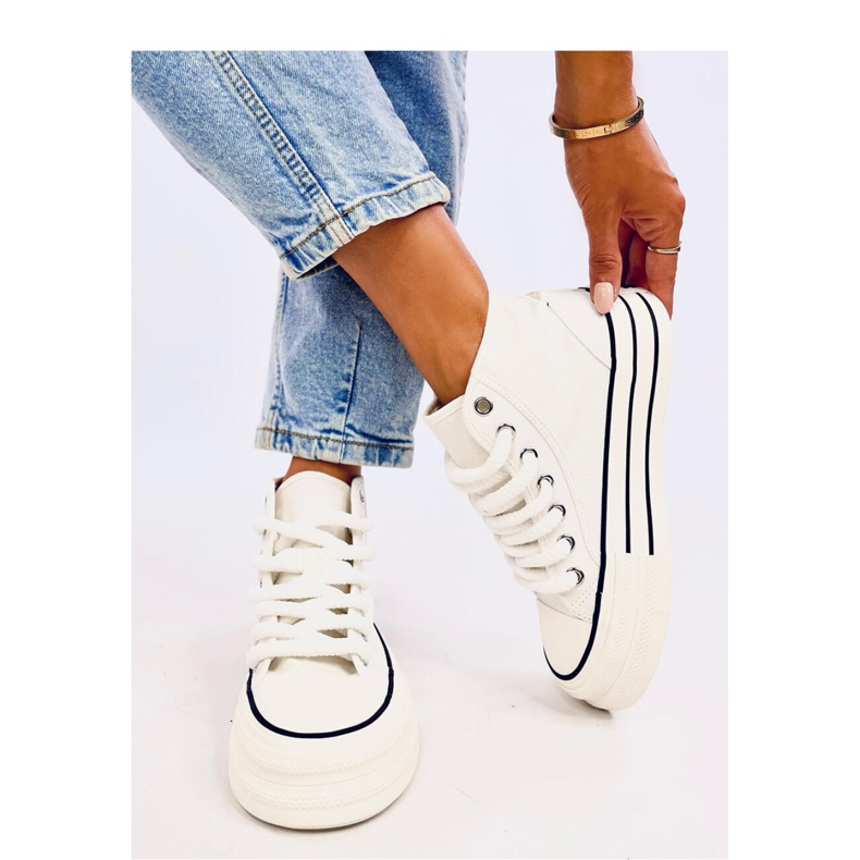 White platform sneakers 2