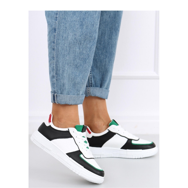 Women's sports shoes Black white 2