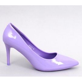 Charlotte Purple patent stiletto pumps - Inello violet 1