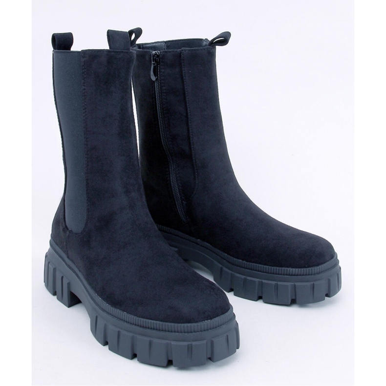 Dowel Black Chelsea boots - Inello 1