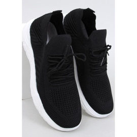 Jaussa BLACK/WHITE sock sports shoes - Inello 1