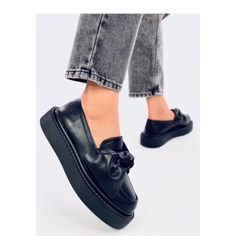 Stark Black bow moccasins - Inello 2