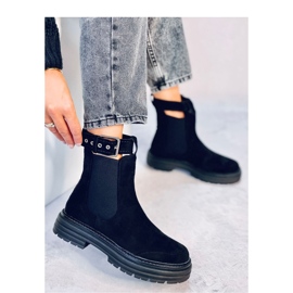 Carls Black women's Chelsea boots - Inello 2