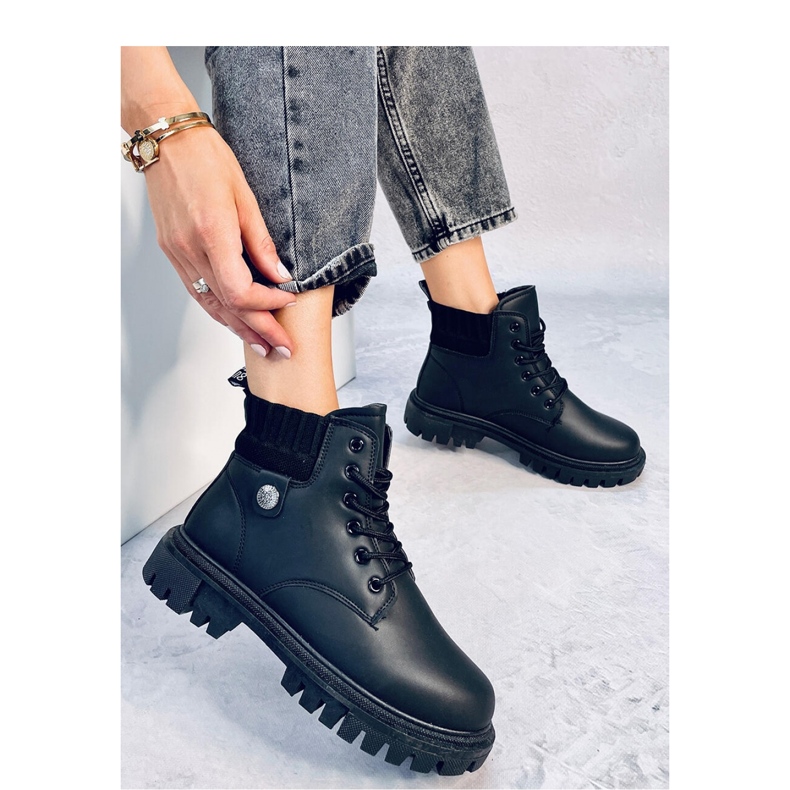 Atomic Black women's trapper boots - Inello 2