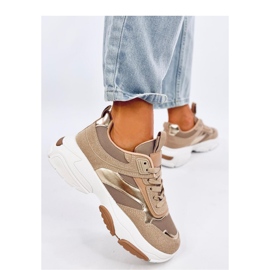 Baltha Khaki women's sneakers - Inello brown 2