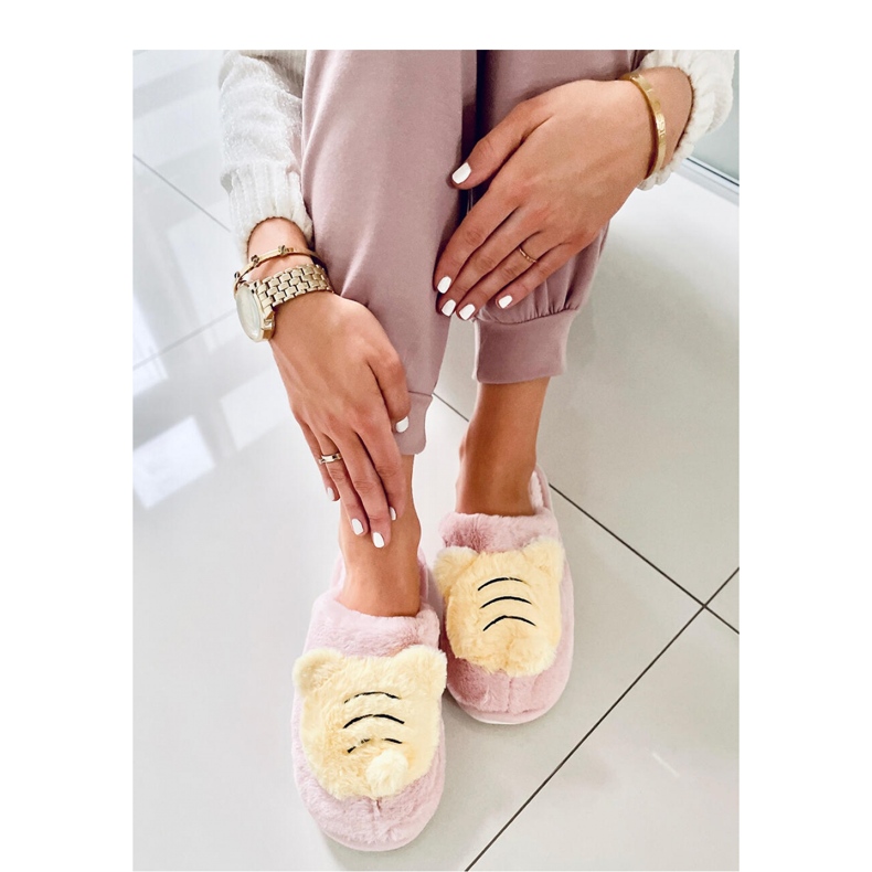 Women's slippers Pearl Pink - Inello 2