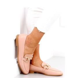 Women's pink moccasins 2