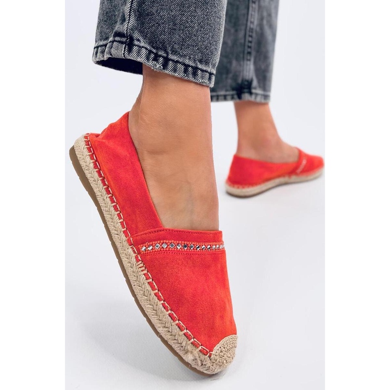 Orange women's espadrilles 1