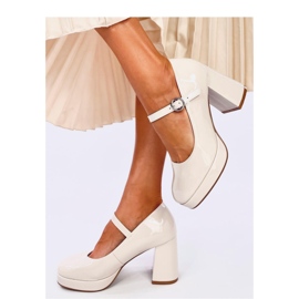 Sorel Beige platform pumps - Inello 1