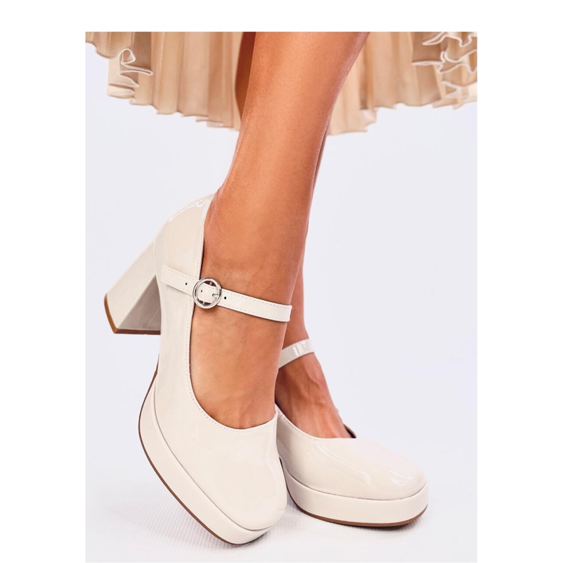 Sorel Beige platform pumps - Inello 2