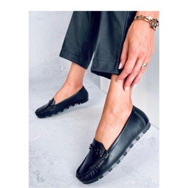 Classic loafers with a leather insole Black 1