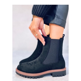 Fuqua Black suede Chelsea boots - Inello 2