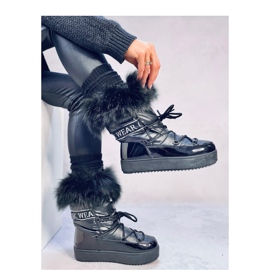 Kendals Black fur snow boots - Inello 2