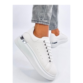 Raclei White women's sneakers - Inello 1
