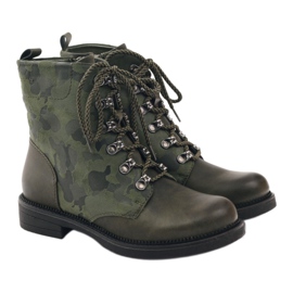 Sergio Leone Workers Camo Green shoes multicolored 4