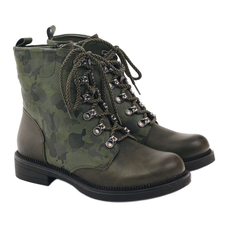 Sergio Leone Workers Camo Green shoes multicolored 4