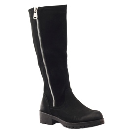 Black boots for women Sergio Leone 0908 1
