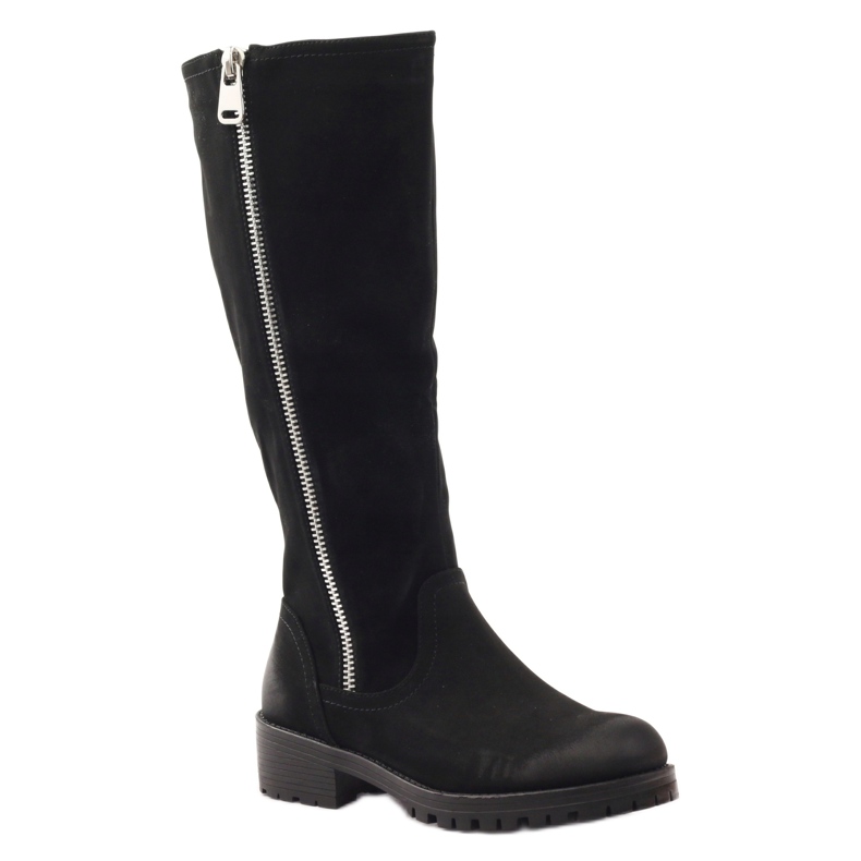 Black boots for women Sergio Leone 0908 1
