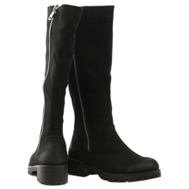 Black boots for women Sergio Leone 0908 3