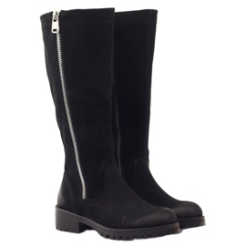 Black boots for women Sergio Leone 0908 4
