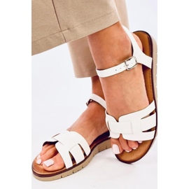 White women's sandals 1 White women's sandals 1