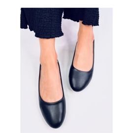 Classic full-grain ballet flats Musse Black - Inello 1