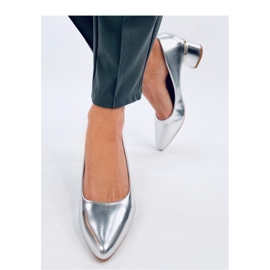 Shers Silver high heel pumps - Inello grey 1 Shers Silver high heel pumps - Inello grey 1