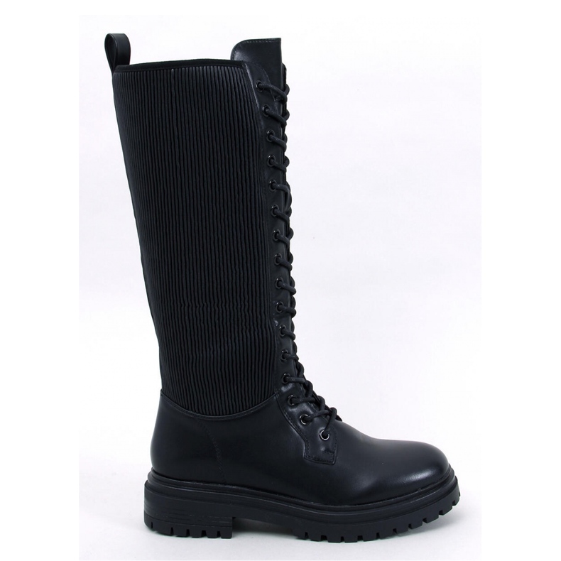 Eddies Black - Inello boots with elastic upper 1