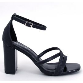 Elizabeth Black high-heeled sandals - Inello 1