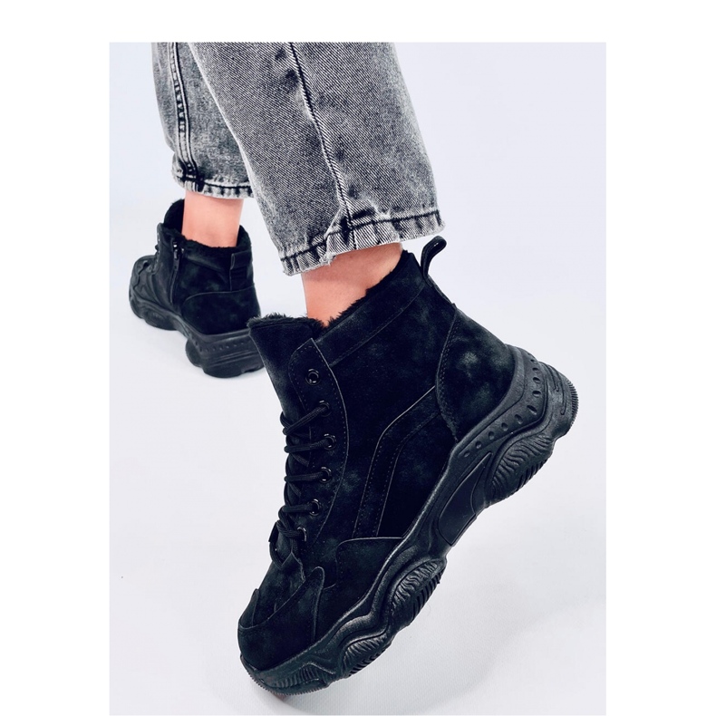 Elius Black - Inello insulated winter sneakers 2