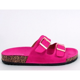 Sandal Scholki cork flip-flops Byrd Fuchsia - Inello pink 1