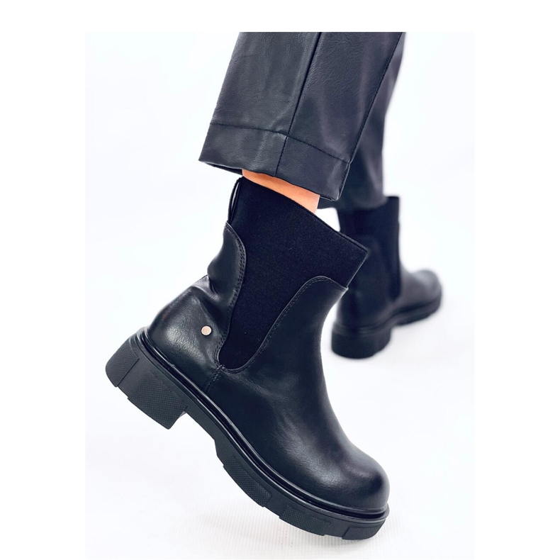 Mead Black women's Chelsea boots - Inello 2