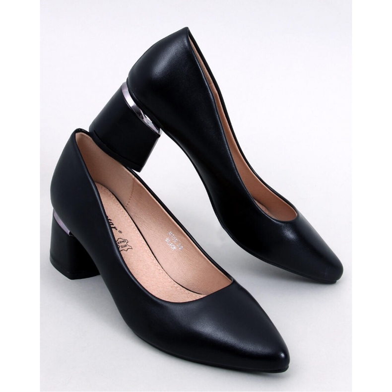 Shers Black high heel pumps - Inello 1