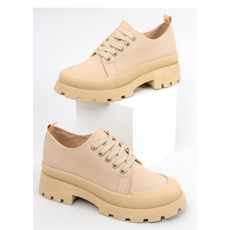 Golv Khaki hiking sneakers - Inello beige 1