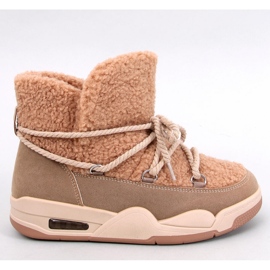 Remal Khaki insulated snow boots - Inello brown 1