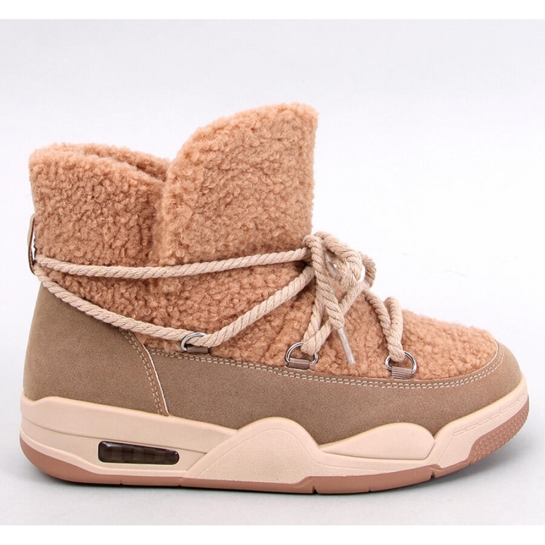 Remal Khaki insulated snow boots - Inello brown 1