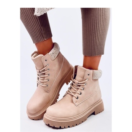 Insulated women's boots Leode Beige - Inello 1