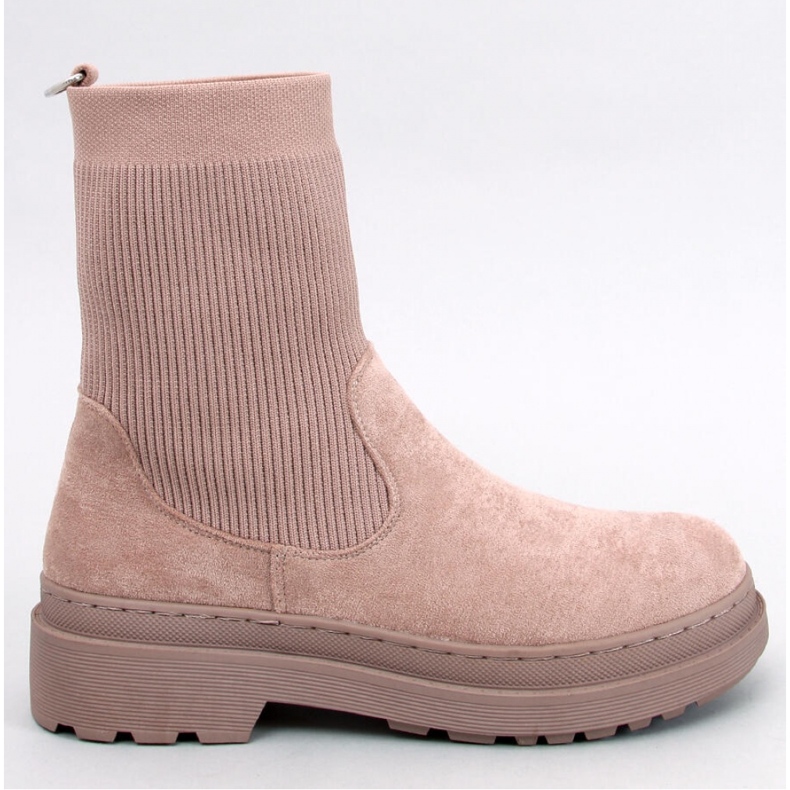 Joyner Khaki Chelsea boots with elastic upper - Inello beige 1