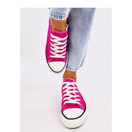 Classic women's sneakers Basic Fuchsia - Inello pink 1