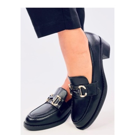 Rabier Black wide-heeled pumps - Inello 1