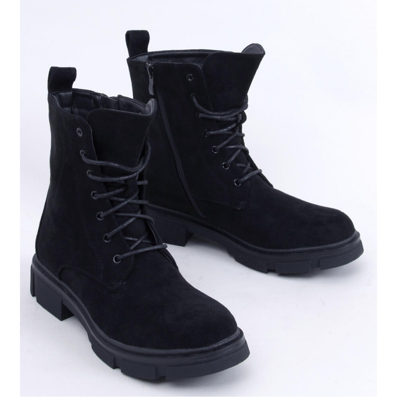 Turner Black lace-up workers - Inello 1