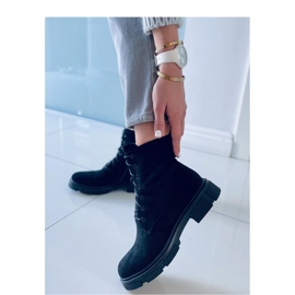 Turner Black lace-up workers - Inello 2