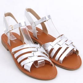 Spokey Silver women's sandals - Inello grey 1
