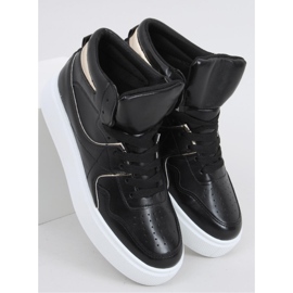 Erva Black high-top sports shoes - Inello 1 Erva Black high-top sports shoes - Inello 1