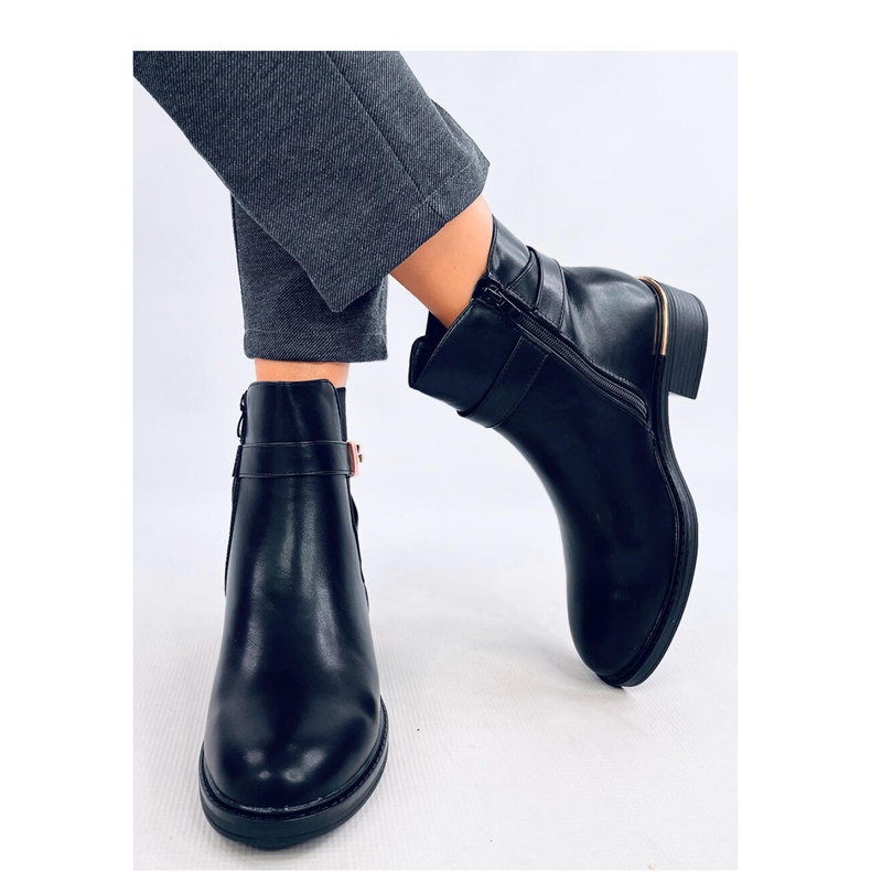 Gavins Black Pu Chelsea boots - Inello 2