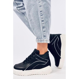 Gahine Black high-top sneakers - Inello 1 Gahine Black high-top sneakers - Inello 1