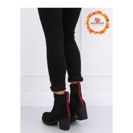 Black High Heel Boots M370 Black - Inello 2