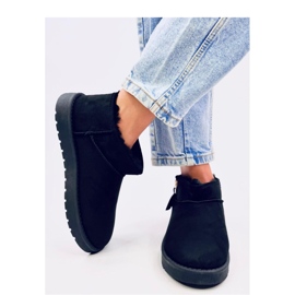 Short emus pants with zipper by Frankis Black - Inello 2