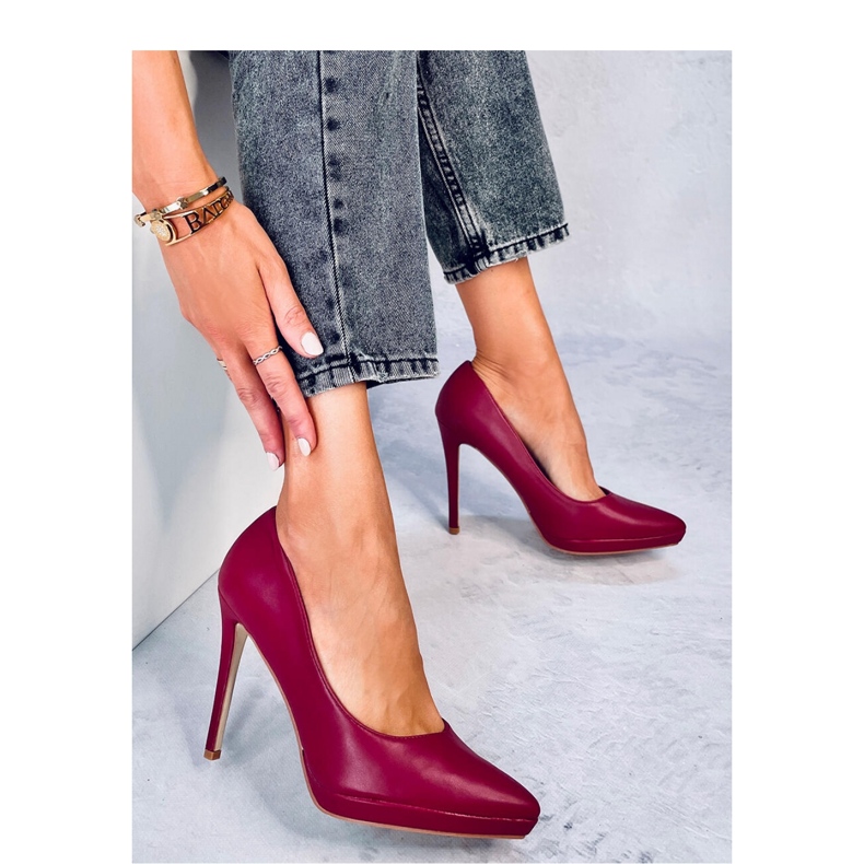 Blume Wine stiletto pumps - Inello red 2