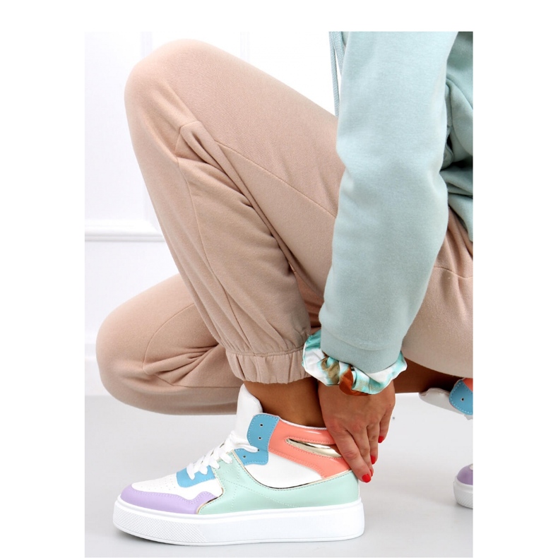 Erva Multicolor high-top sports shoes - Inello multicolored 2